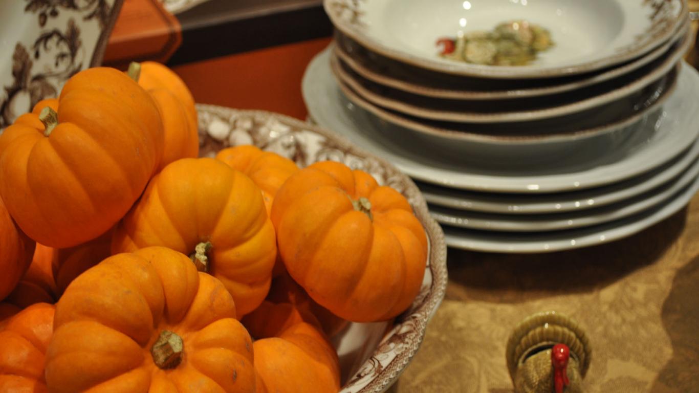 1366x768 1366 x 768 Thanksgiving Wallpaper