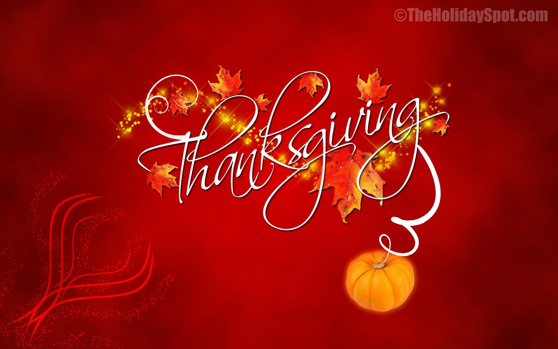 1920x1200 Free Animated Thanksgiving Desktop Wallpaper