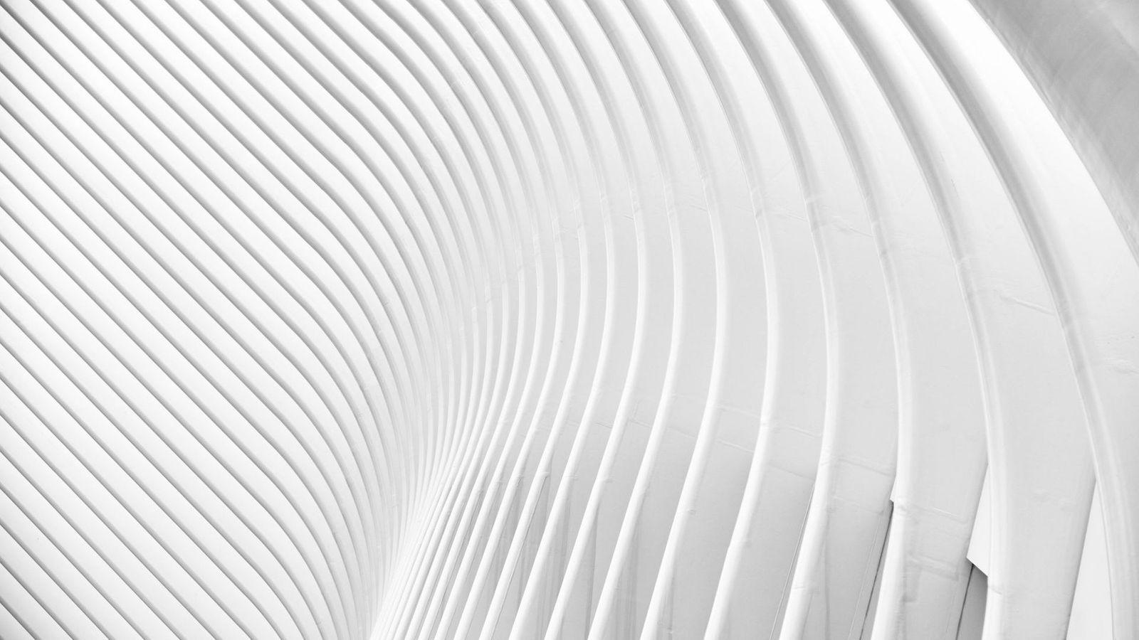 1600x900 Minimal White Wallpaper