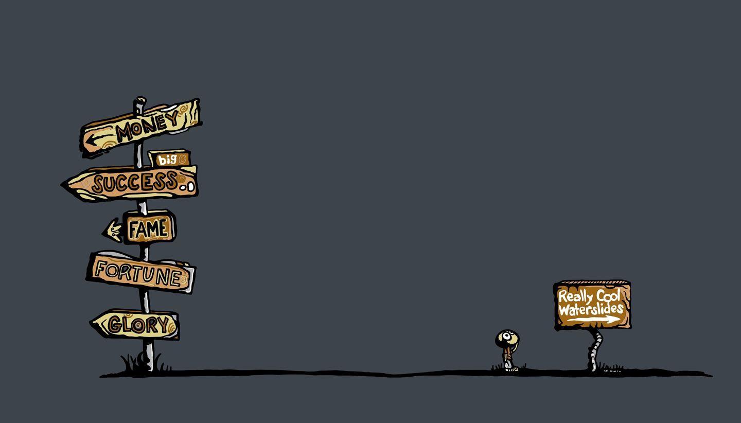 1440x822 Funny minimalist wallpaper. Funny wallpaper, Computer humor, Funny wallpaper