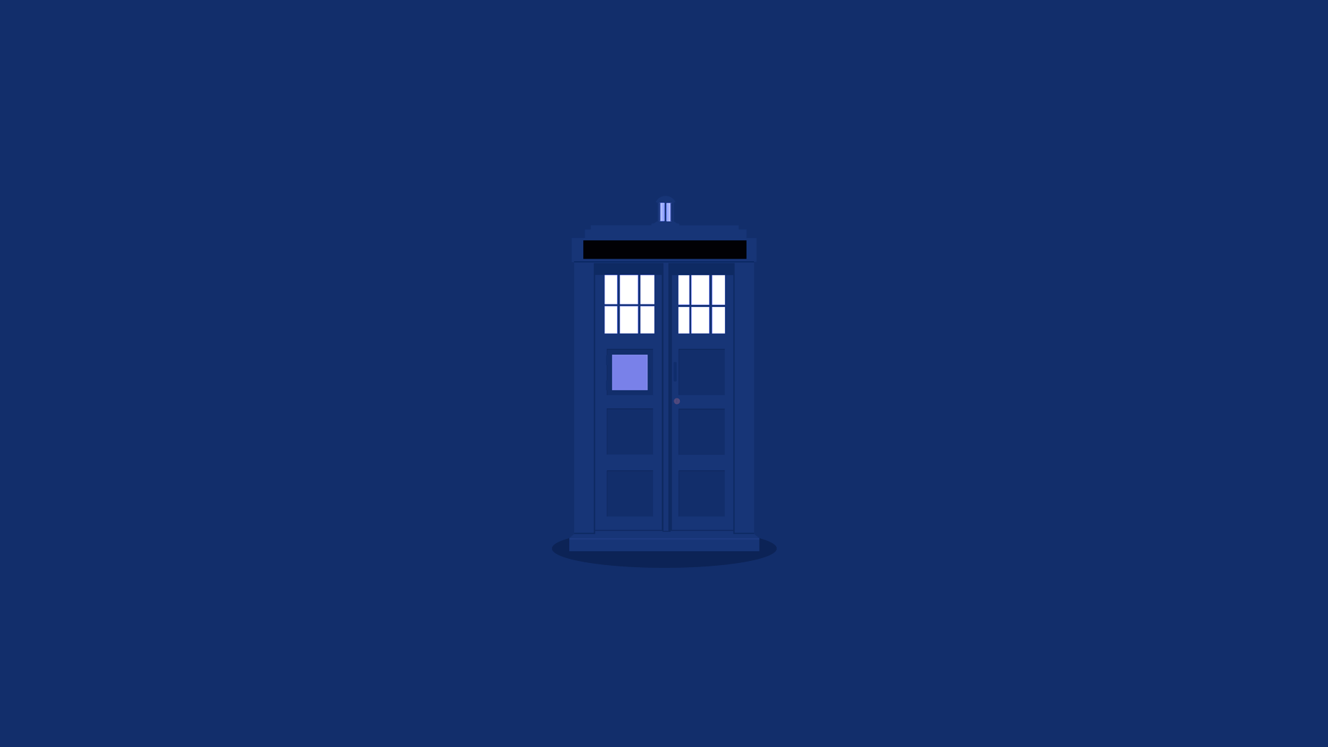 1920x1080 Flat Who Wallpaper
