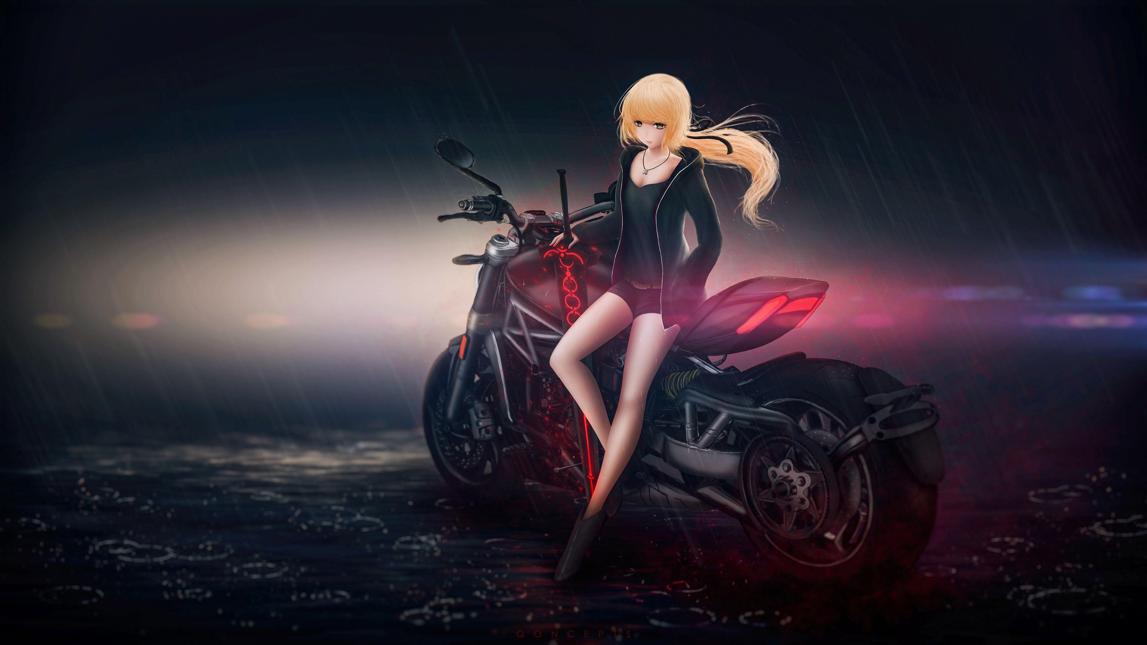 3840x2160 Saber Alter 4K Wallpaper