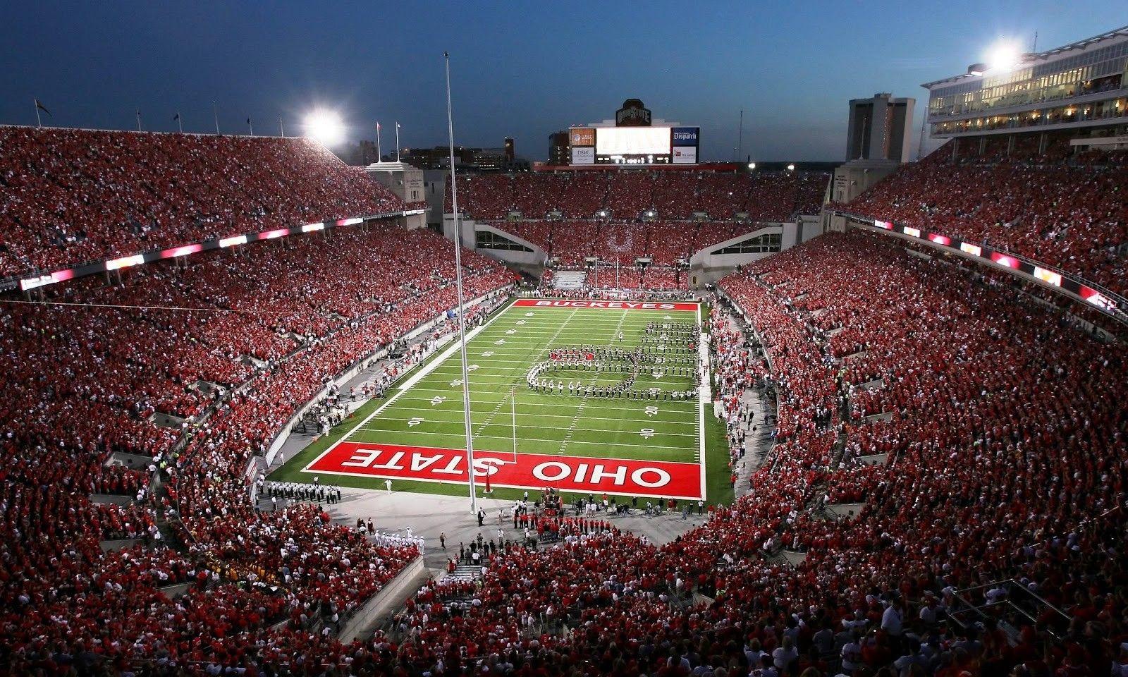 1600x960 Ohio State Buckeyes Stadium Background HD Wallpaper High