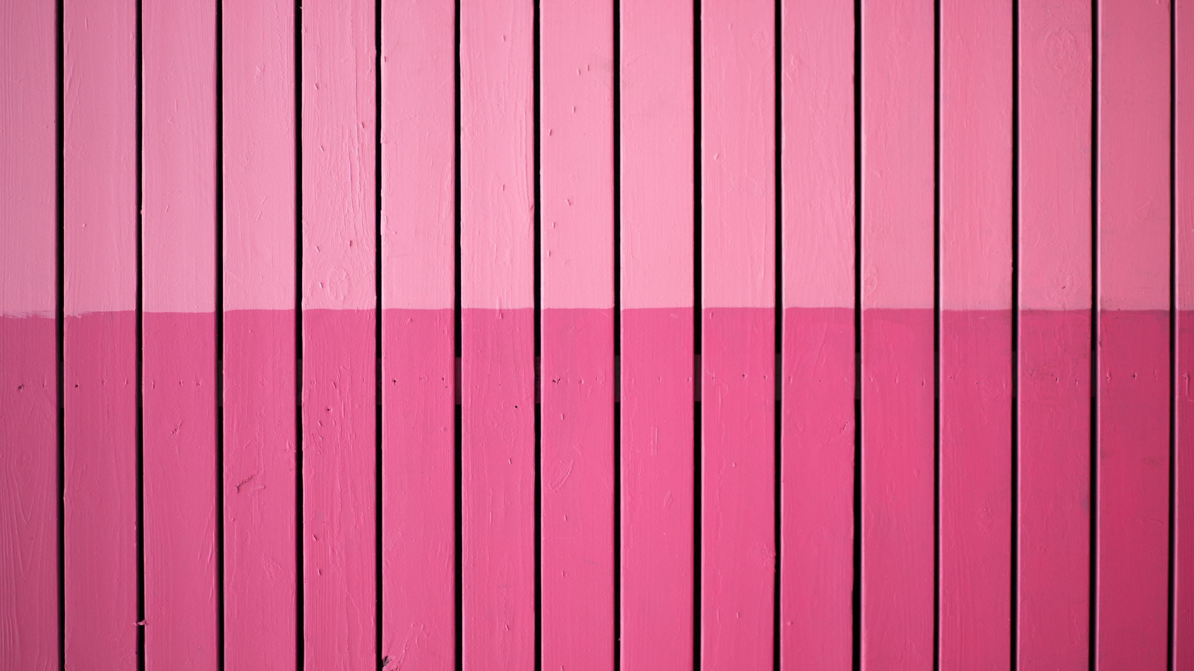 3840x2160 Download wallpaper 3840x2160 texture, surface, pink, lines, vertical