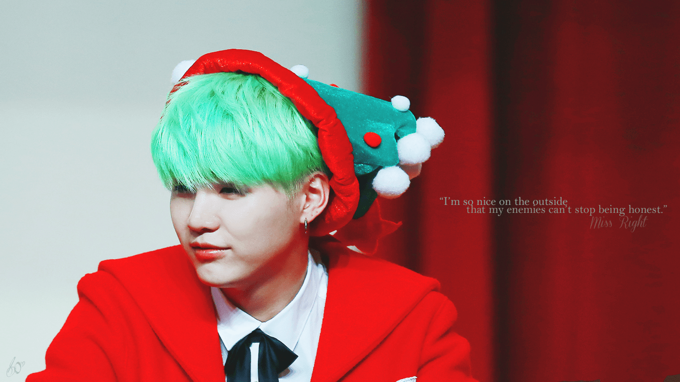 1366x768 Min Yoongi Wallpaper
