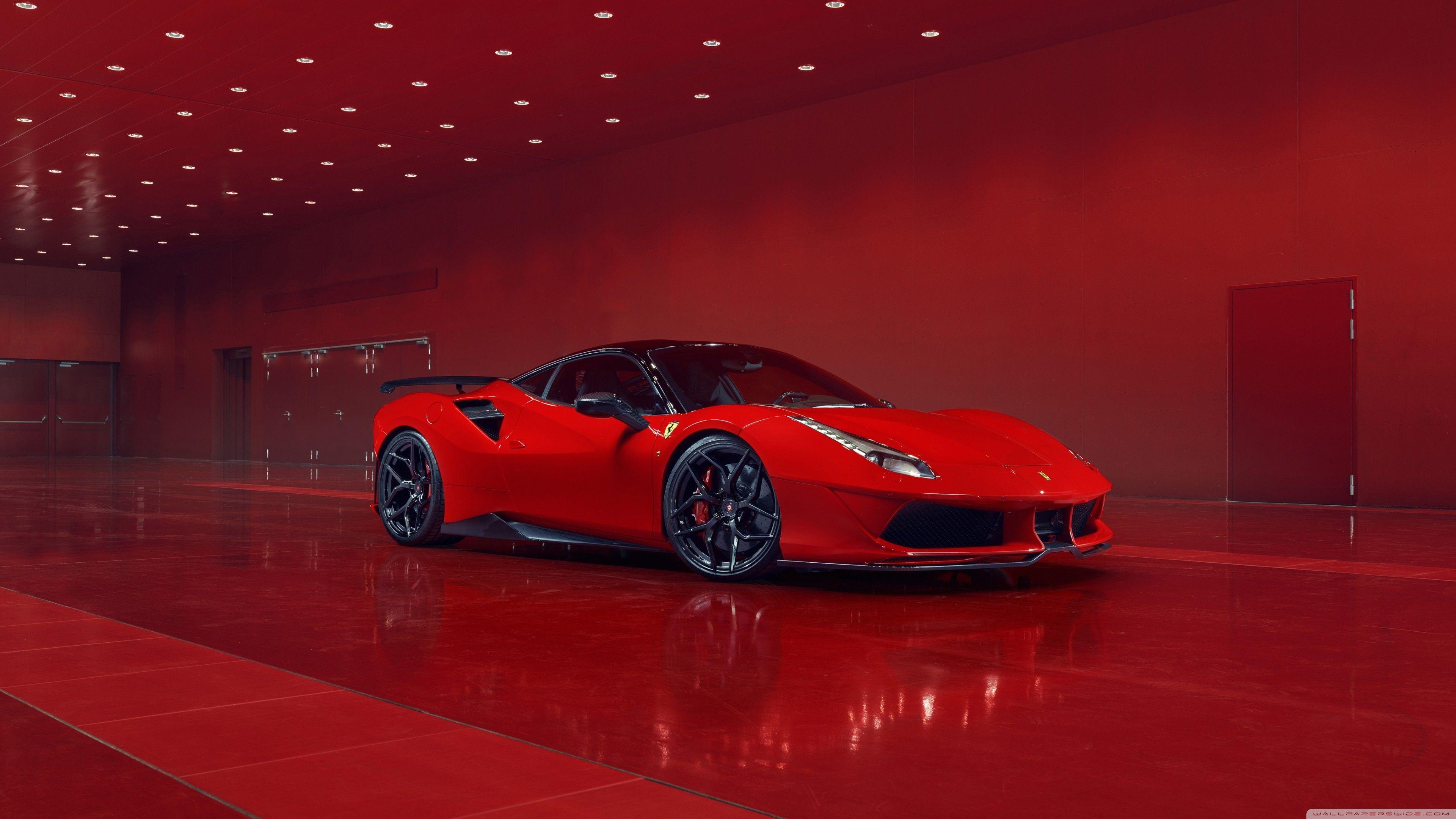 3840x2160 Ferrari Red Car Ultra HD Desktop Background Wallpaper for 4K
