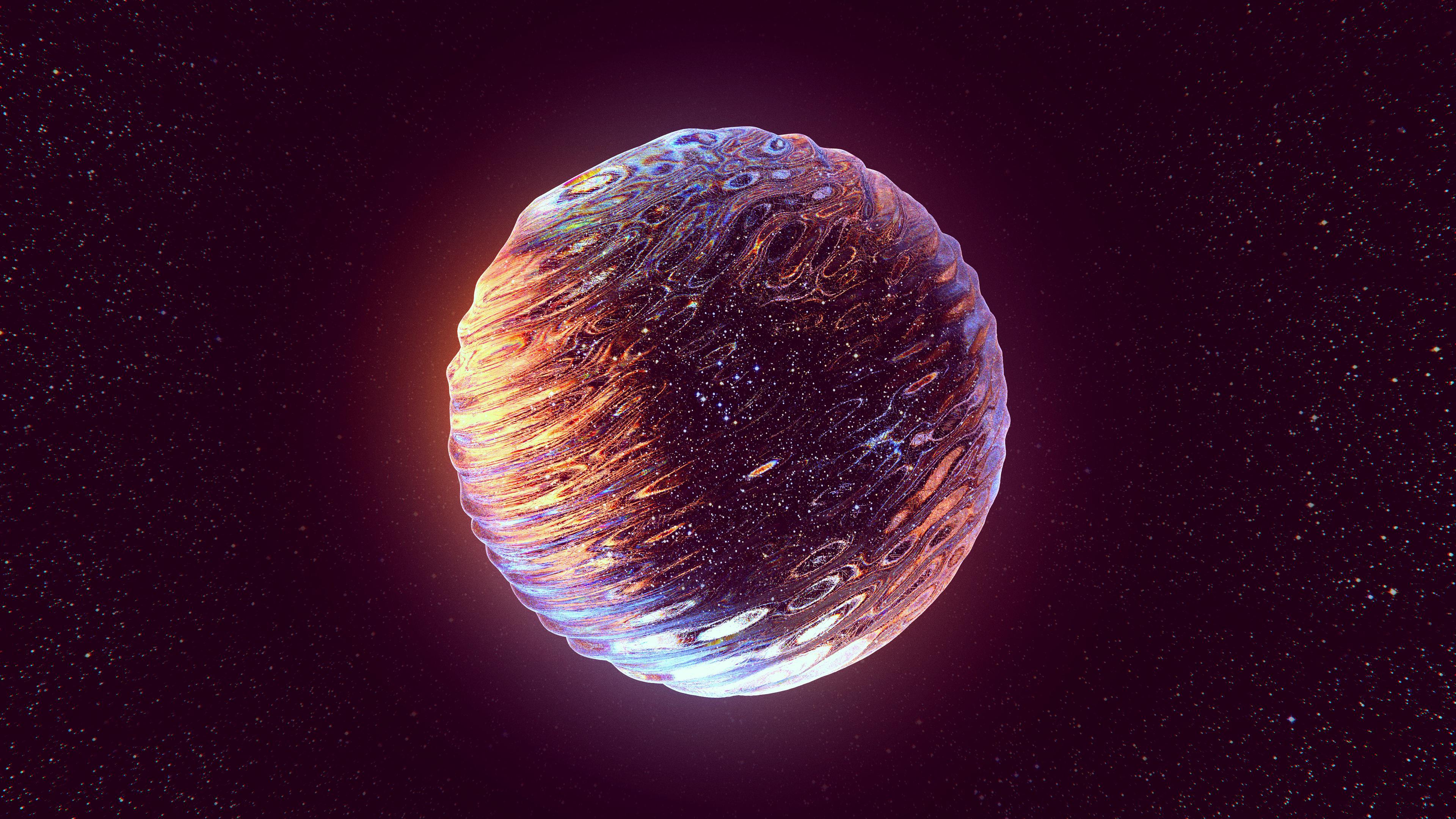 3840x2160 Space Honey Abstract [3840x2160]