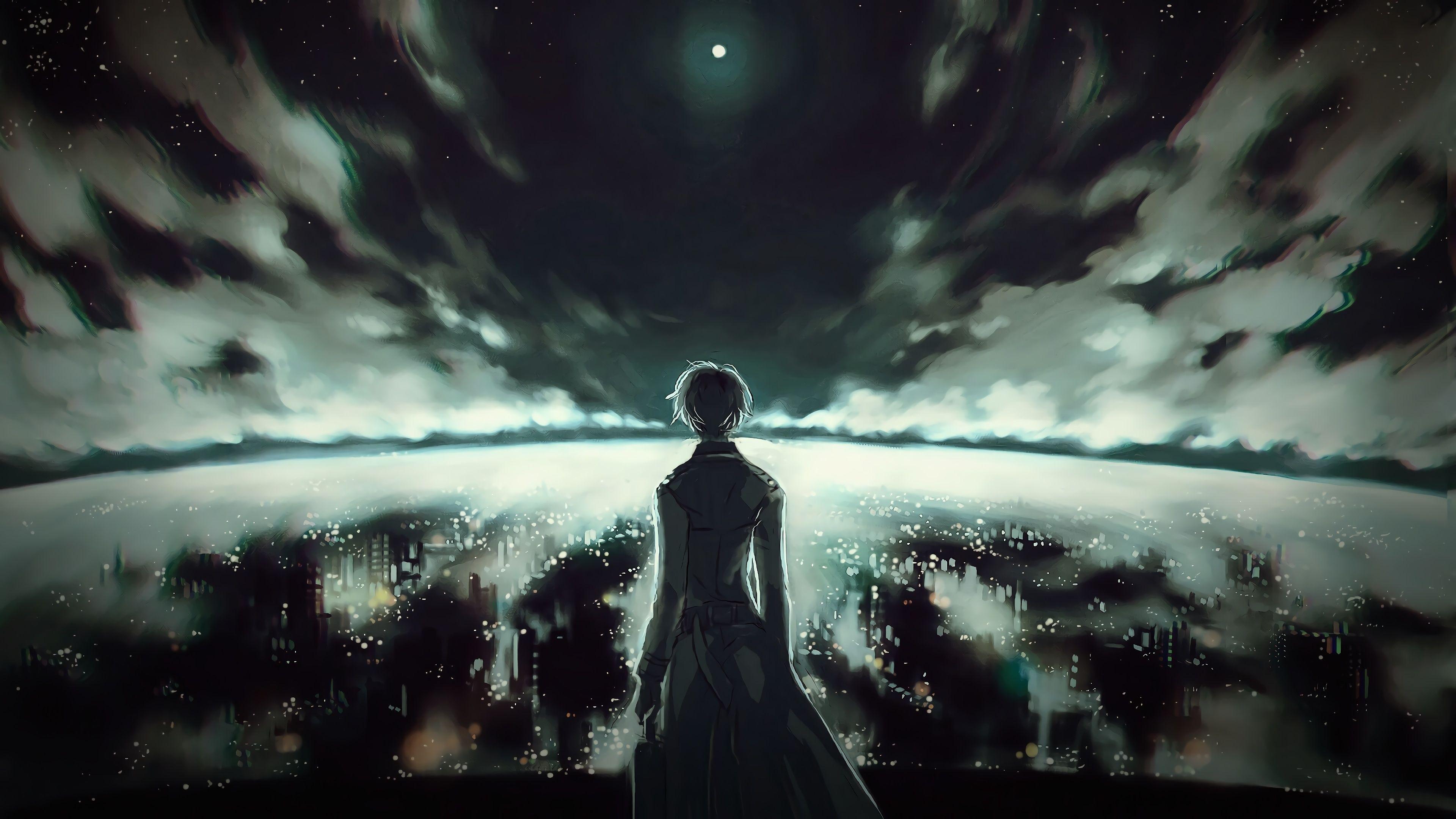 3840x2160 Download 3840x2160 wallpaper ken kaneki, tokyo ghoul, anime