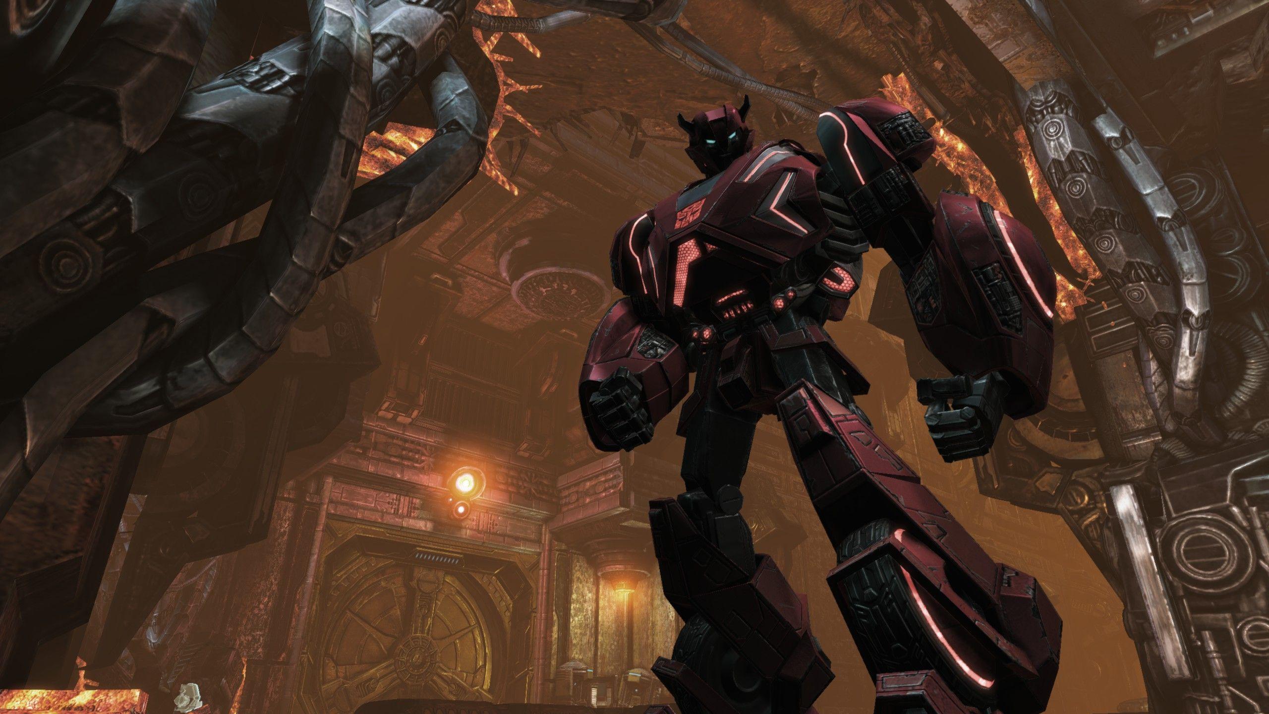 2560x1440 Transformers: Fall of Cybertron, Autobot wallpaper