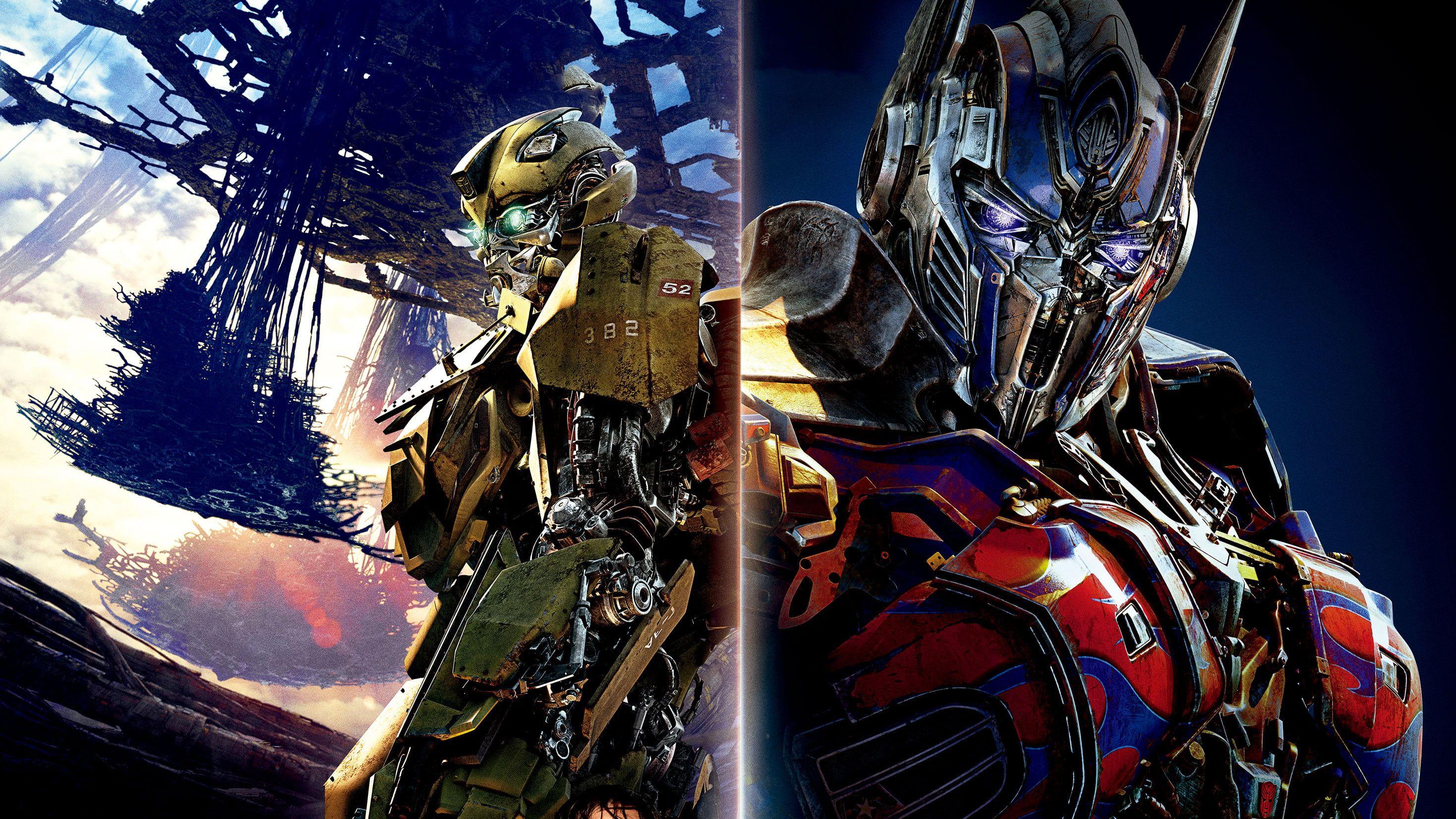 2937x1652 Optimus Prime and Bumble Bee illustration HD wallpaper