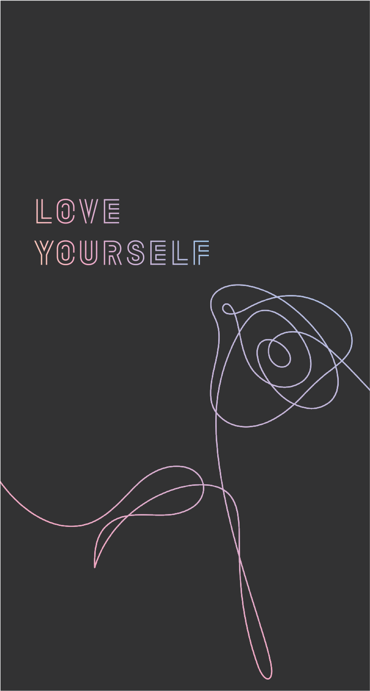 746x1394 BTS Love Yourself Wallpaper Pt. 3 :)