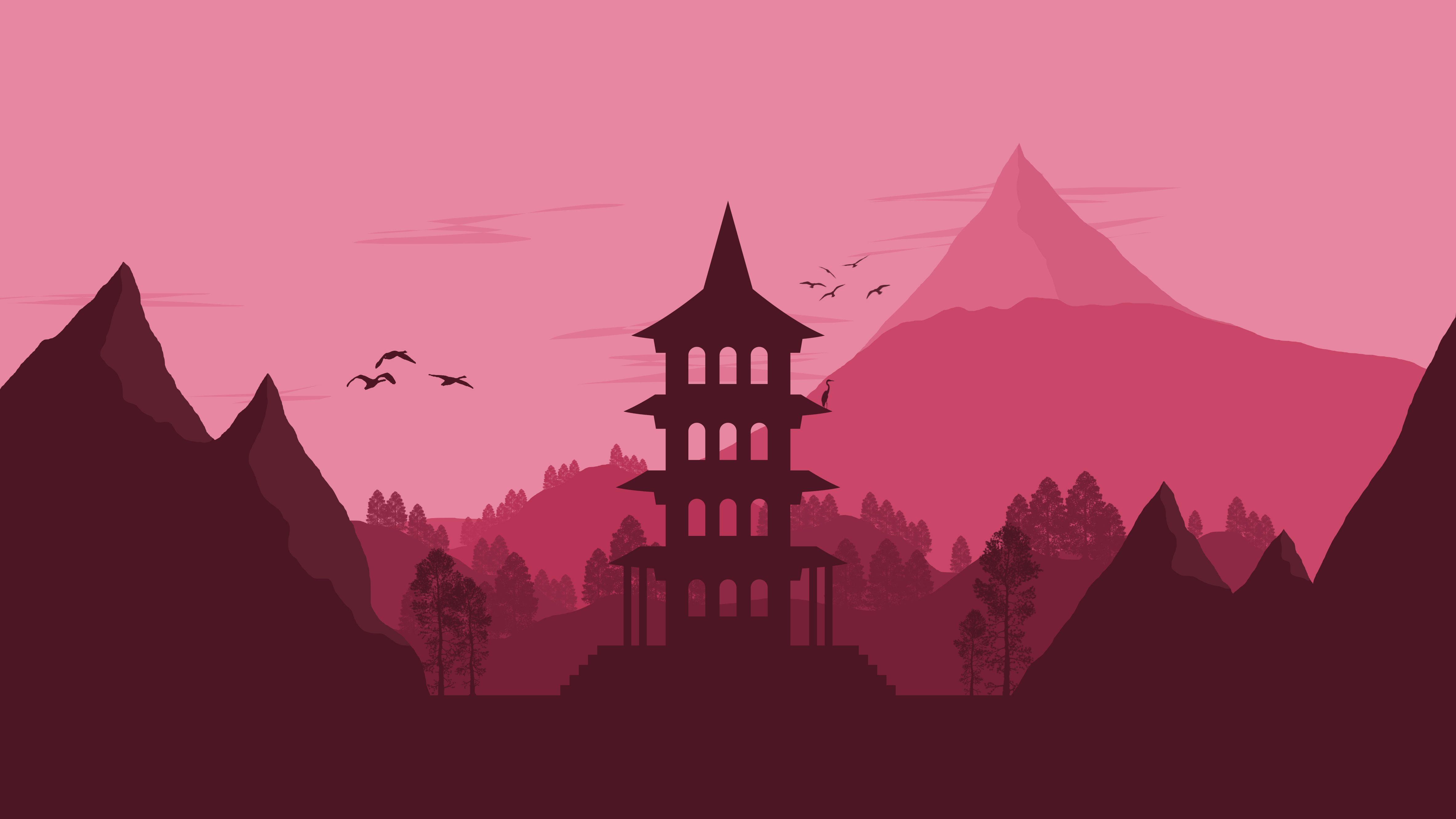 4732x2662 Phone Wallpaper Japanese Artist Landscape Vector