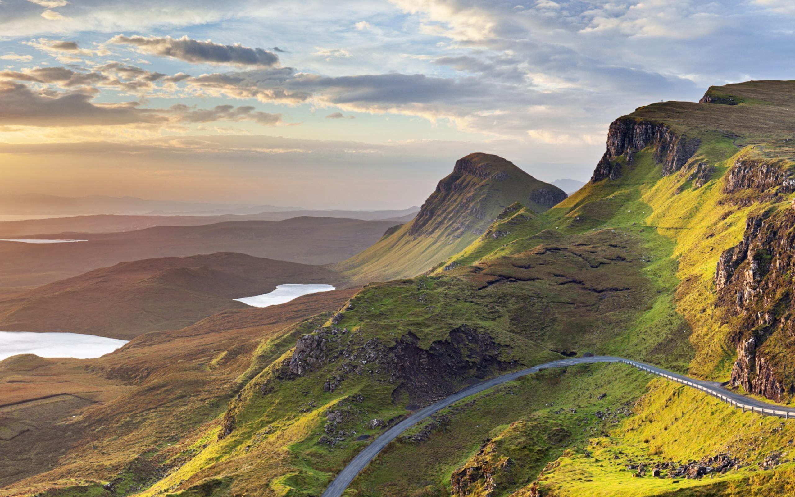 2560x1600 Scottish Flag Wallpaper