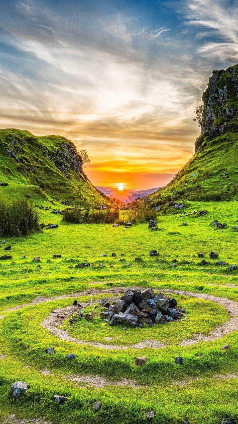 950x1689 Download Fairy Glen Isle of Skye Scotland Free Pure 4K Ultra
