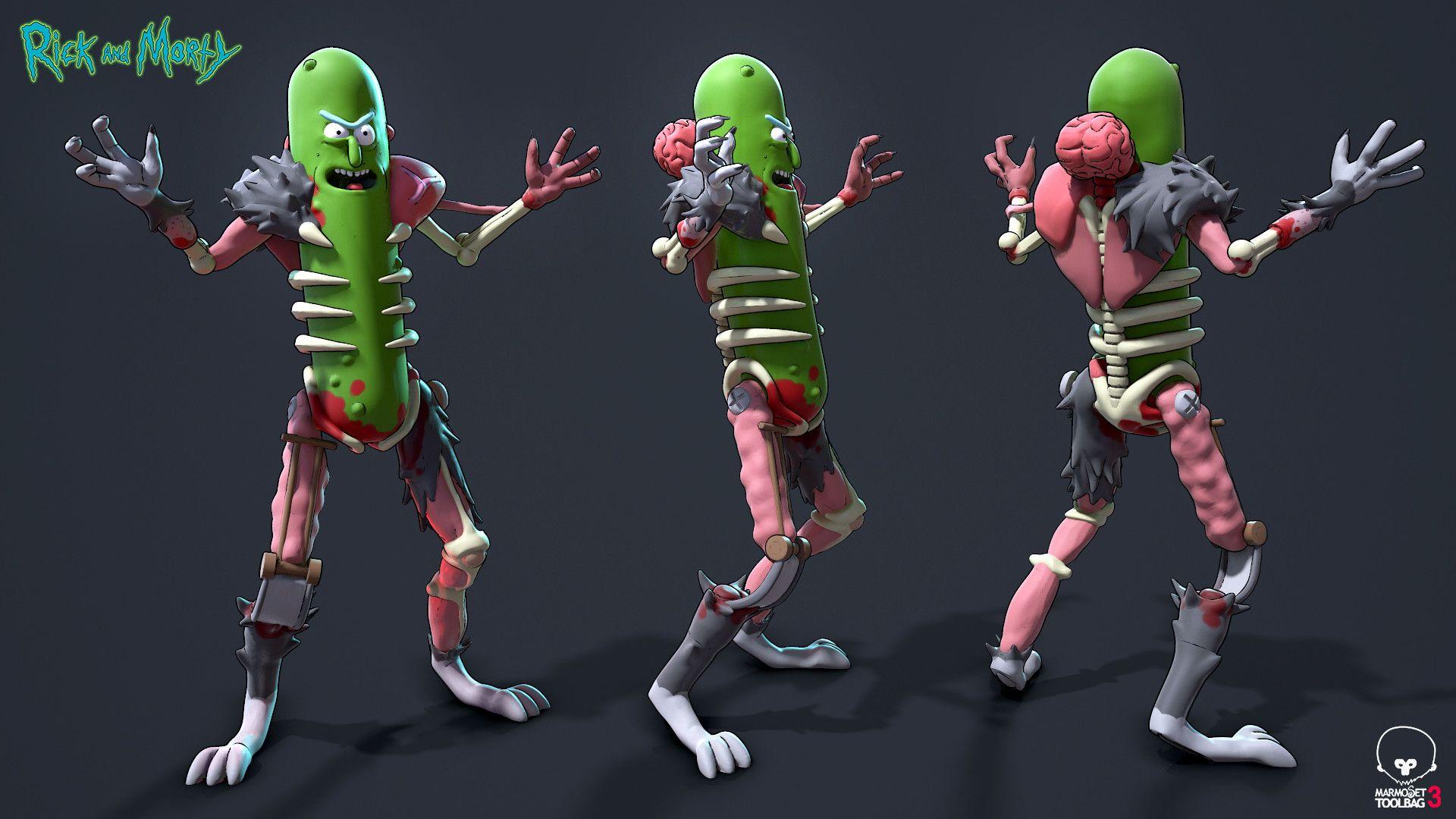 12+ Pickle Rick Wallpaper 1920X1080 Pics