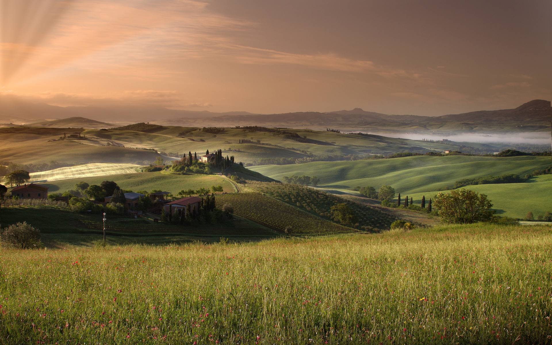 1920x1200 Tuscany Wallpaper