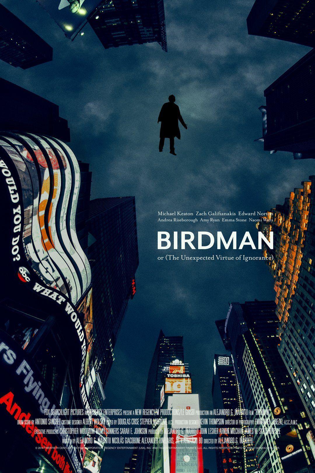 1080x1620 Birdman (2014) HD Wallpaper From Gallsource.com. Movie poster art, Film posters art, Movie posters design