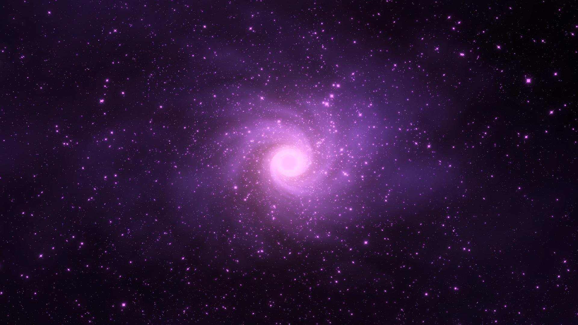 1920x1080 Star Violet Lights Cosmos HD desktop wallpaper : Widescreen