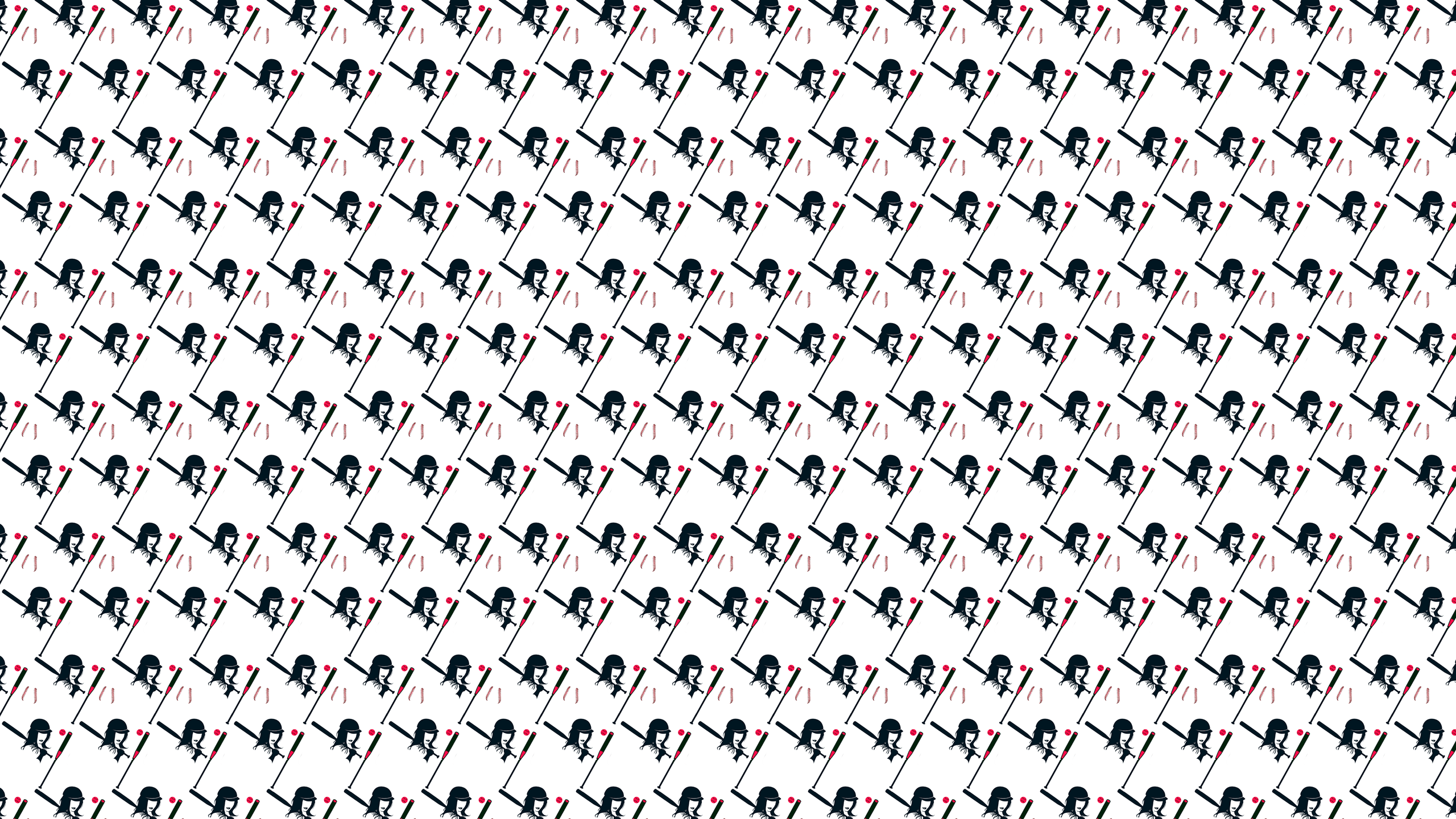 2560x1440 Softball Desktop Wallpaper