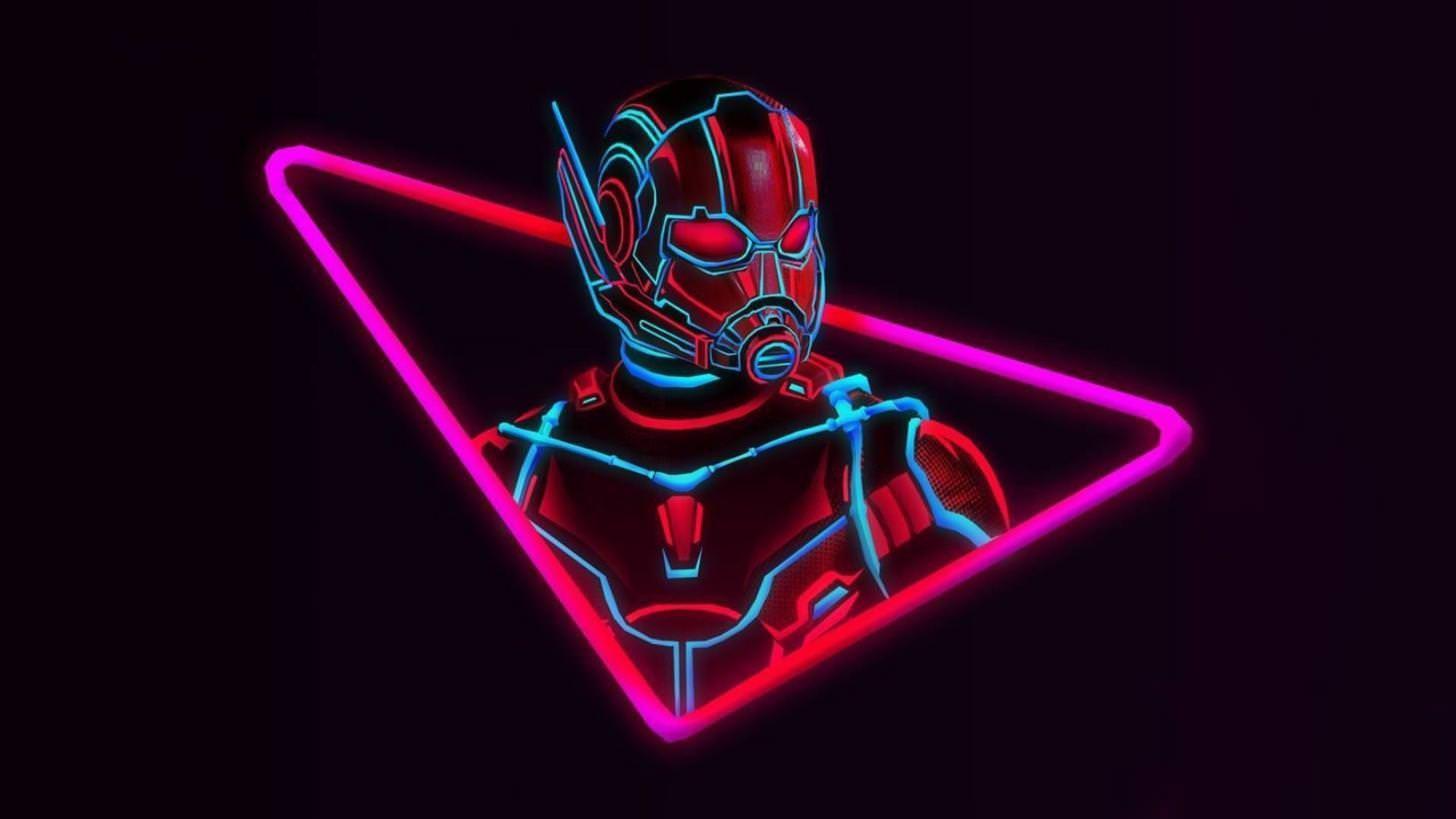 1456x819 Neon Avengers 1920x1080 Desktop Wallpaper based on artwork