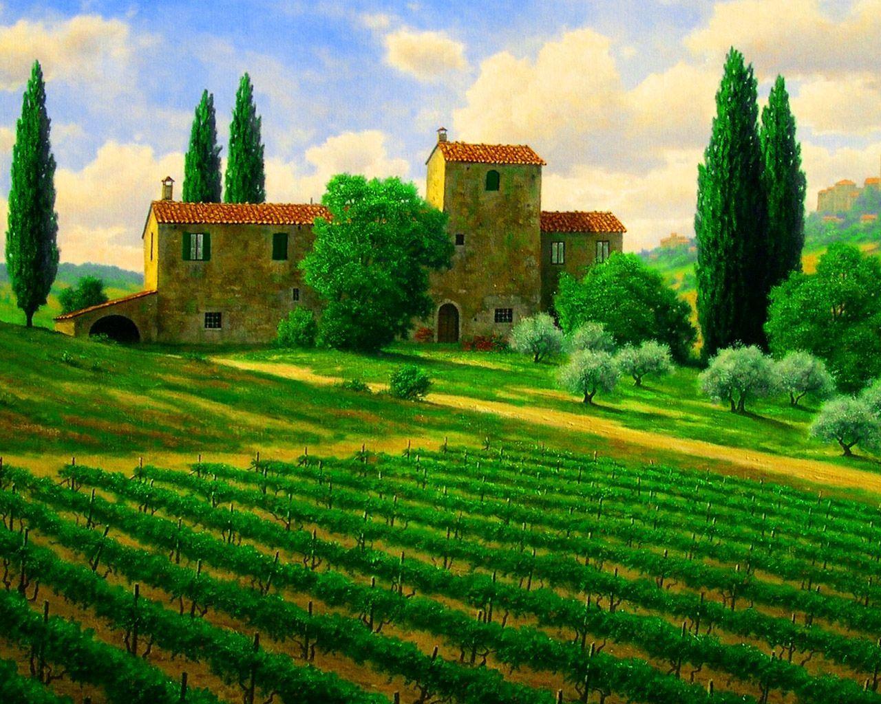 Tuscany Desktop Wallpapers - Top Free Tuscany Desktop Backgrounds ...