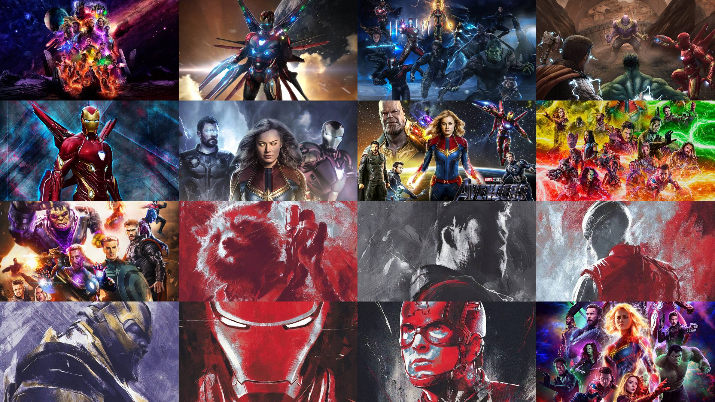 2380x1340 Hình nền cuối game Avengers đẹp nhất Full HD & 4K Ultra HD