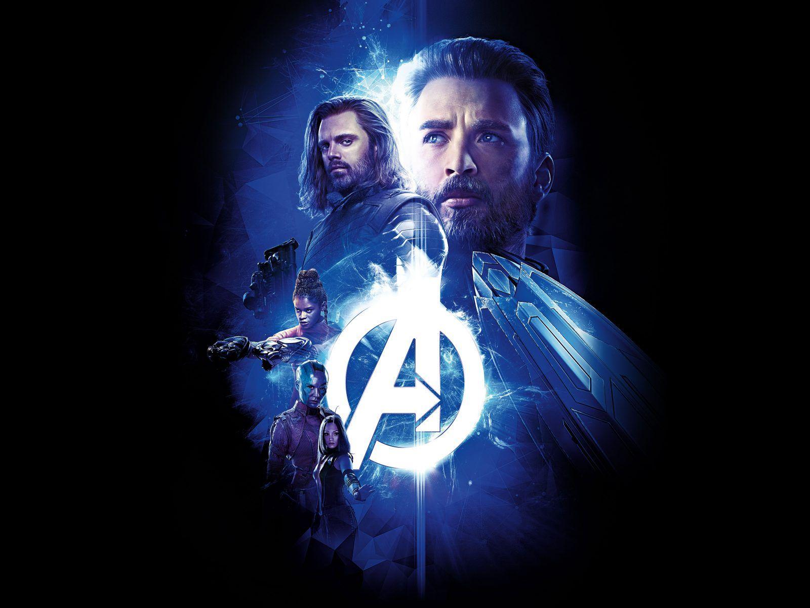 1600x1200 Captain America Avengers Infinity War 8K Wallpaper