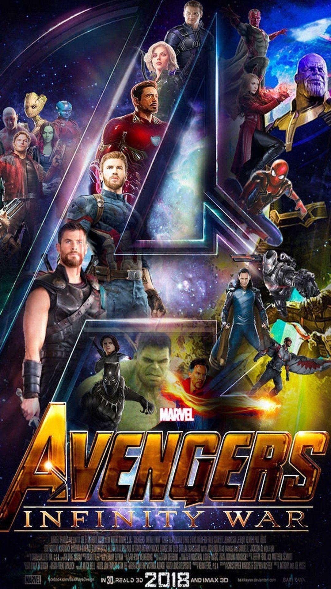 1080x1920 Avengers Infinity War Wallpaper background picture