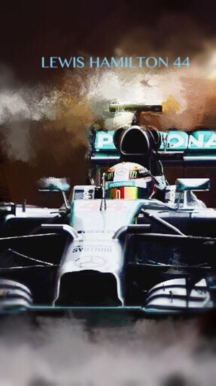 700x1249 Mercedes Lewis F1 Phone Wallpaper!