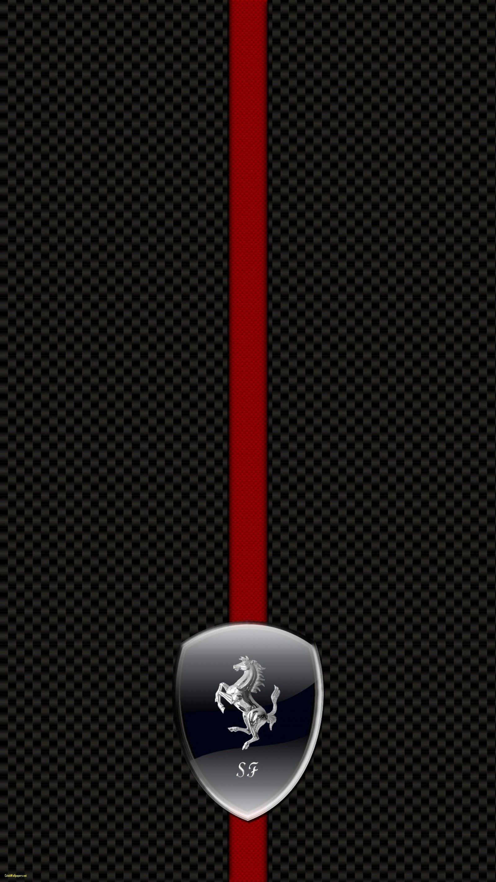1600x2844 Wallpaper Ferrari Logo