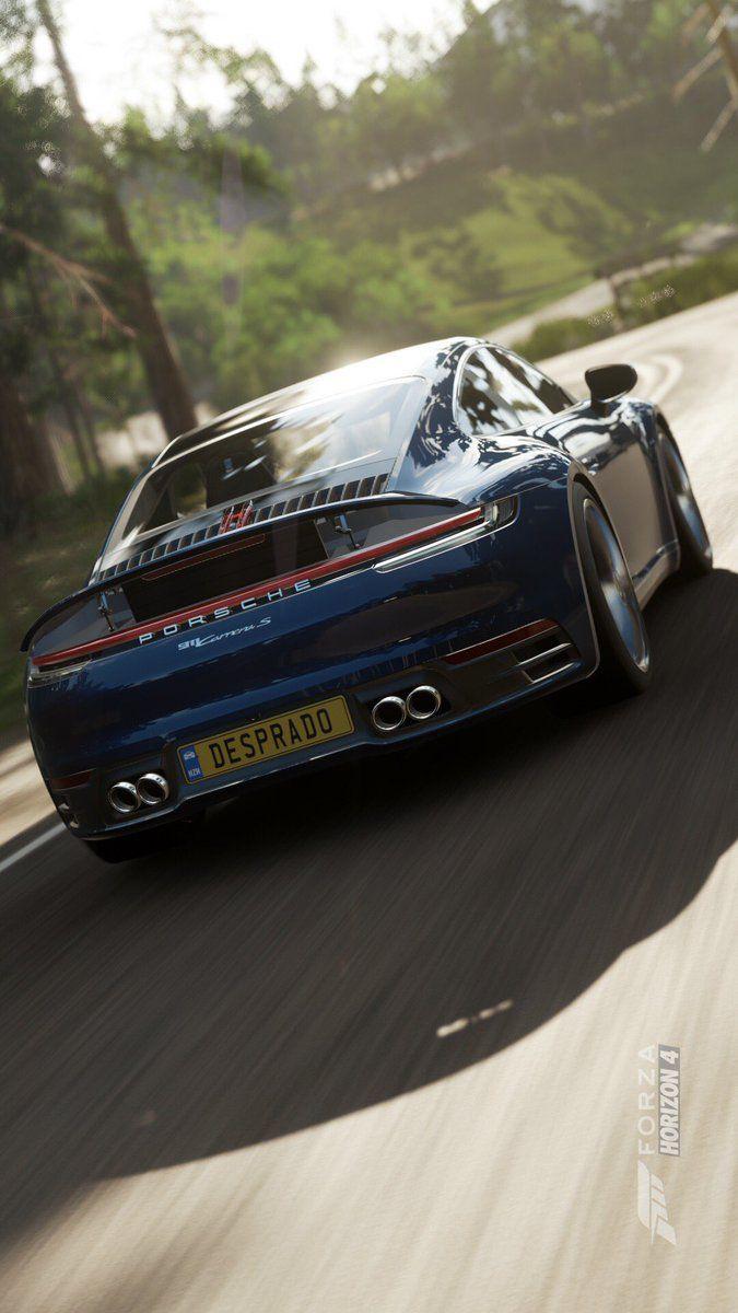 675x1200 PTG Desprado 911 Carrera S phone wallpaper shot. #forzahorizon4 # porsche911