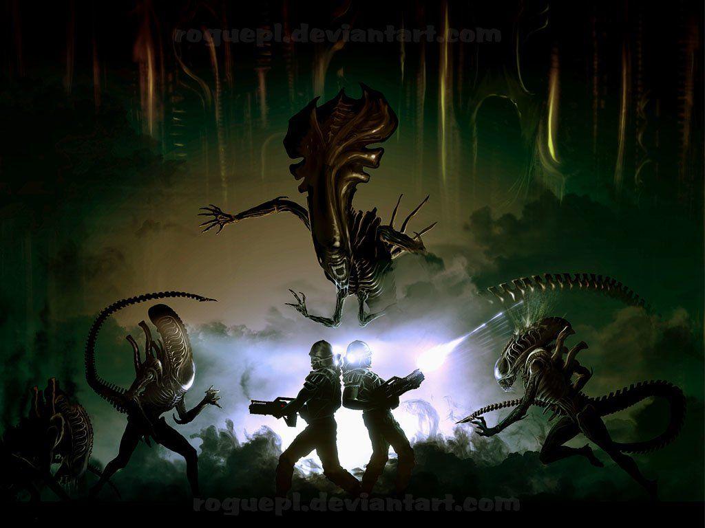 1024x768 Alien HD Wallpaper and Background Image