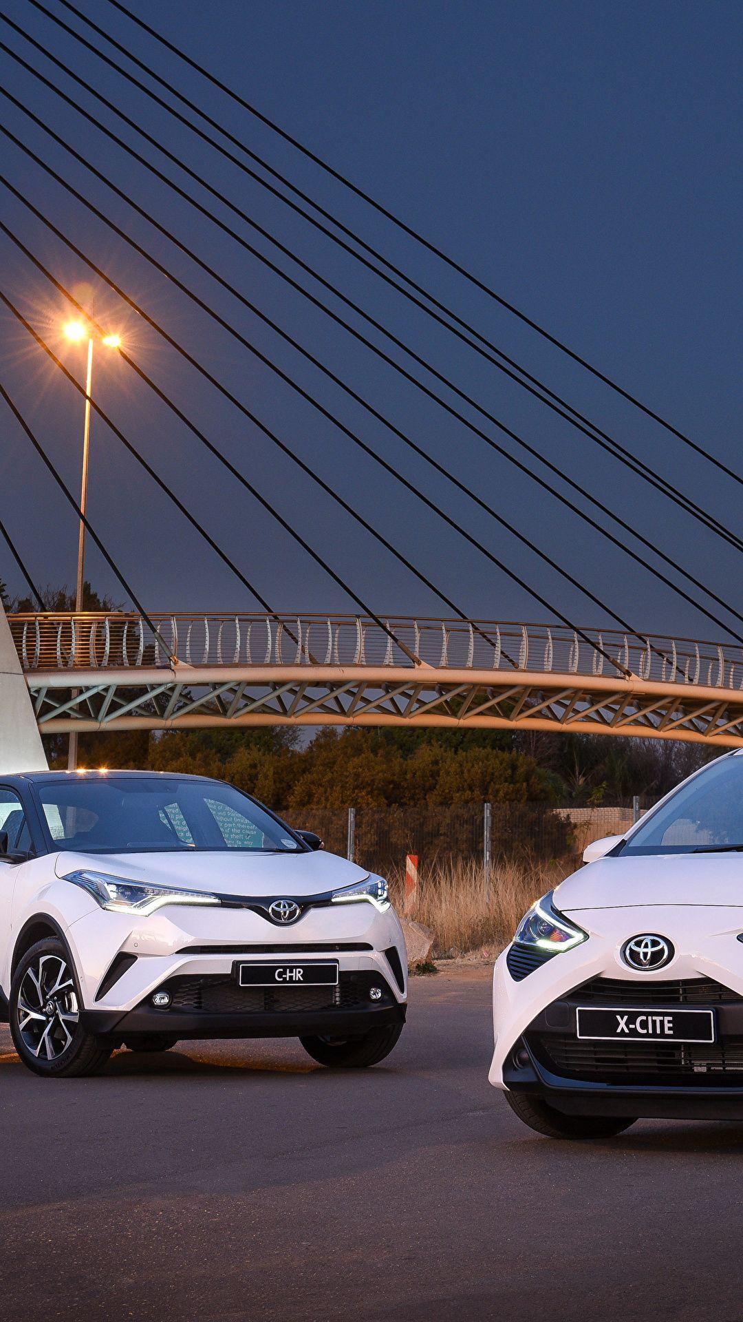 1080x1920 Desktop Wallpaper Toyota Aygo, C HR 2 White Automobile 1080x1920