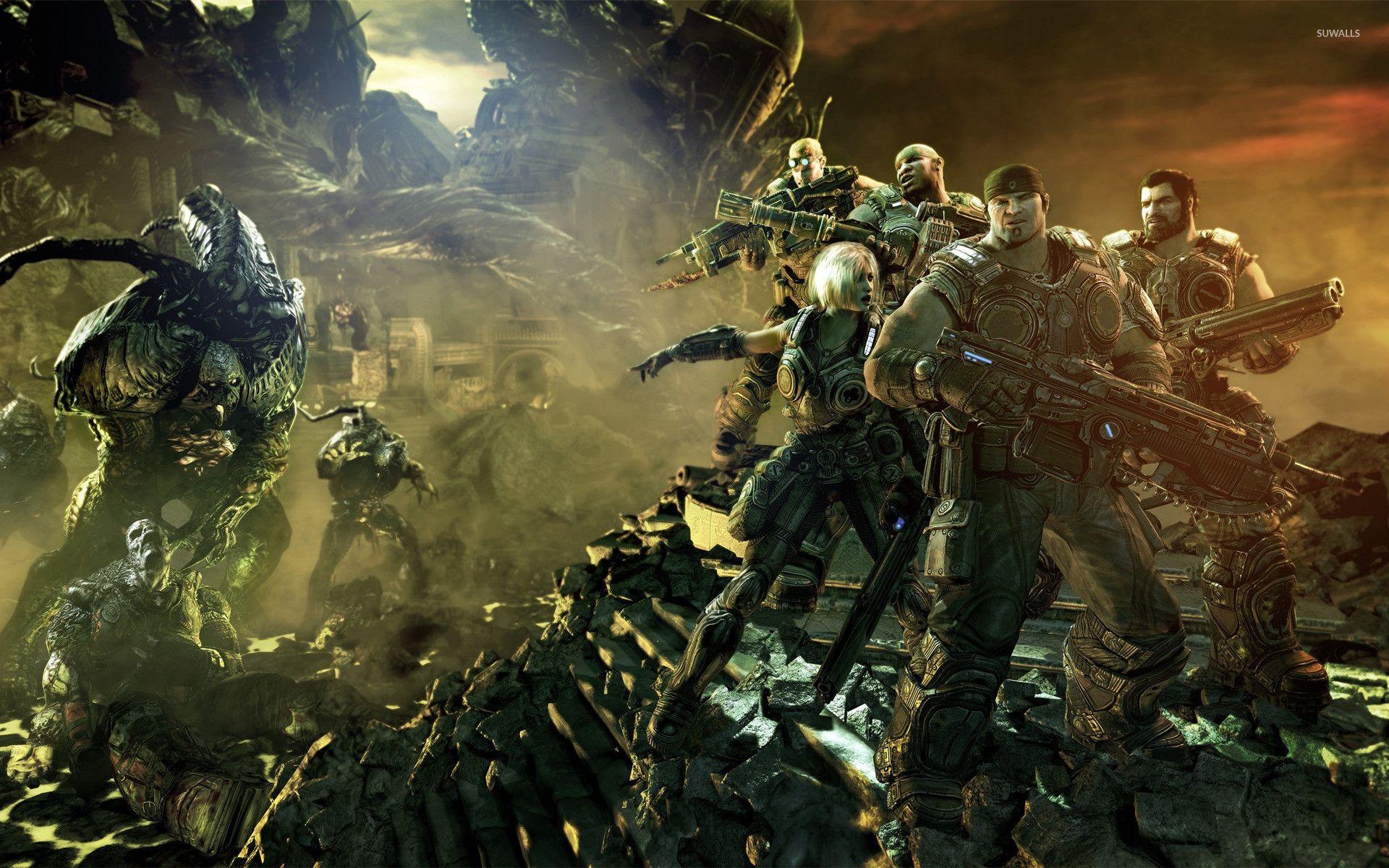 1920x1200 Gears of War 2 Wallpaper