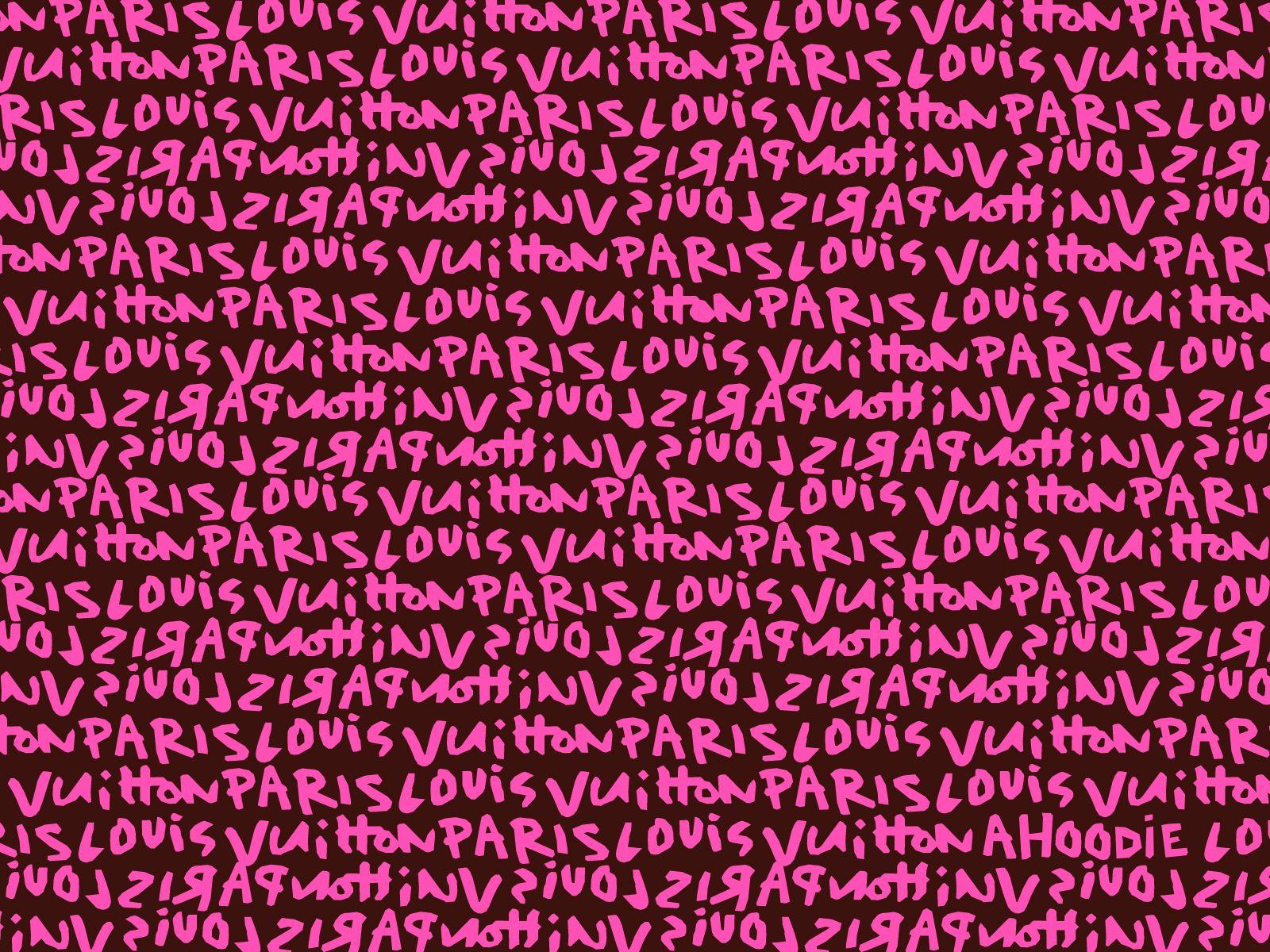Download Louis Vuitton Logo Graffiti Letters Wallpaper
