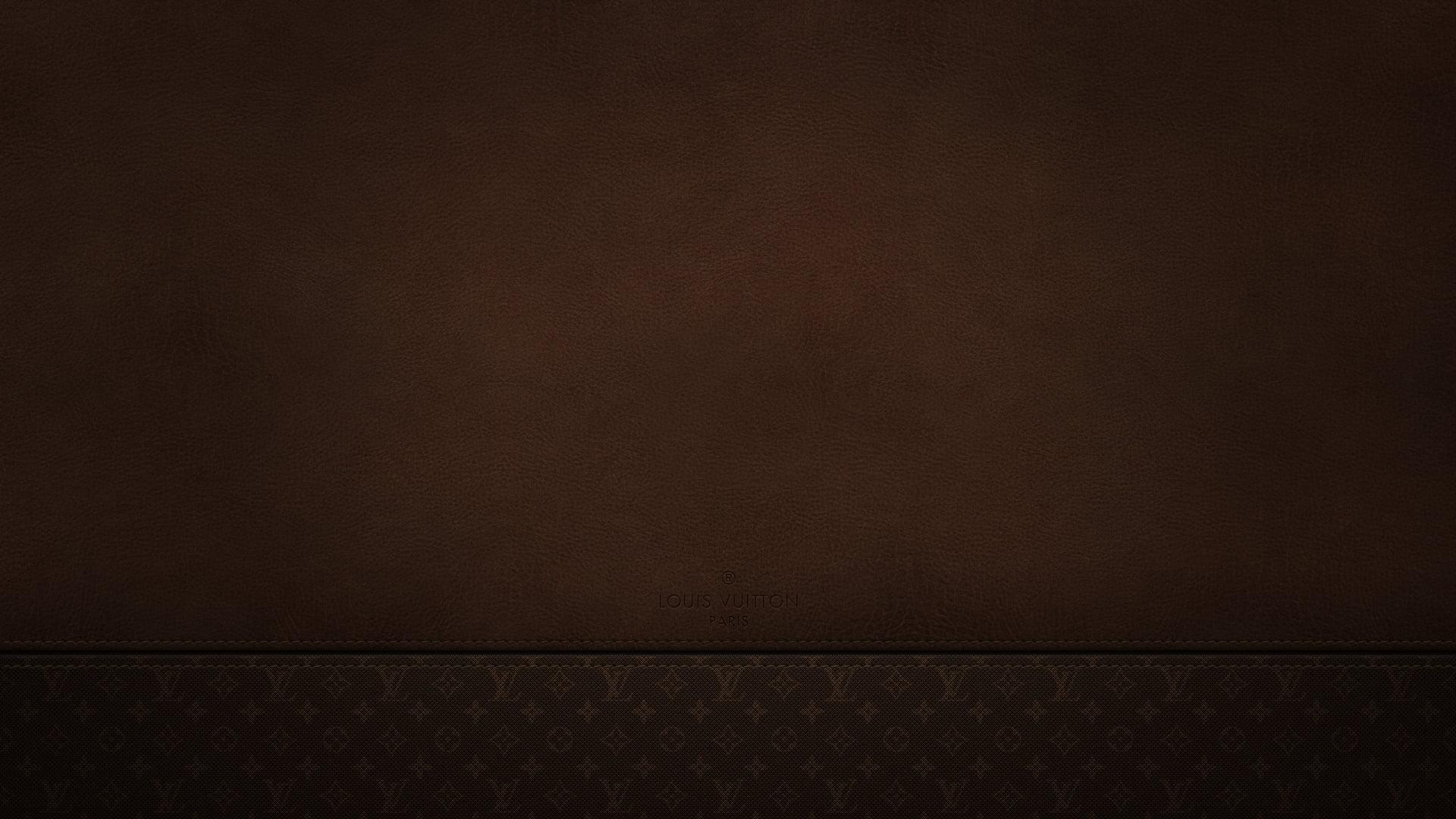 1920x1080 Brown Louis Vuitton dệt hình nền HD