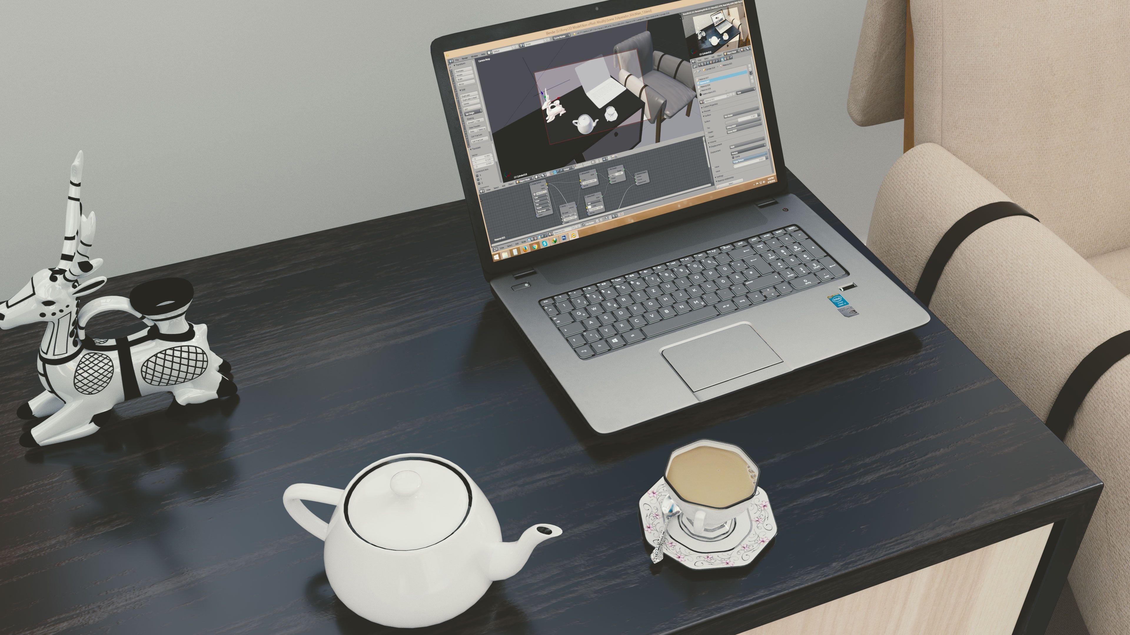 3840x2160 Free of cup, HD wallpaper, laptop