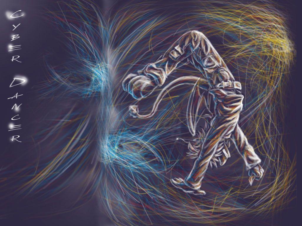 1024x768 FanyArt Gallery: Cyber Dancer