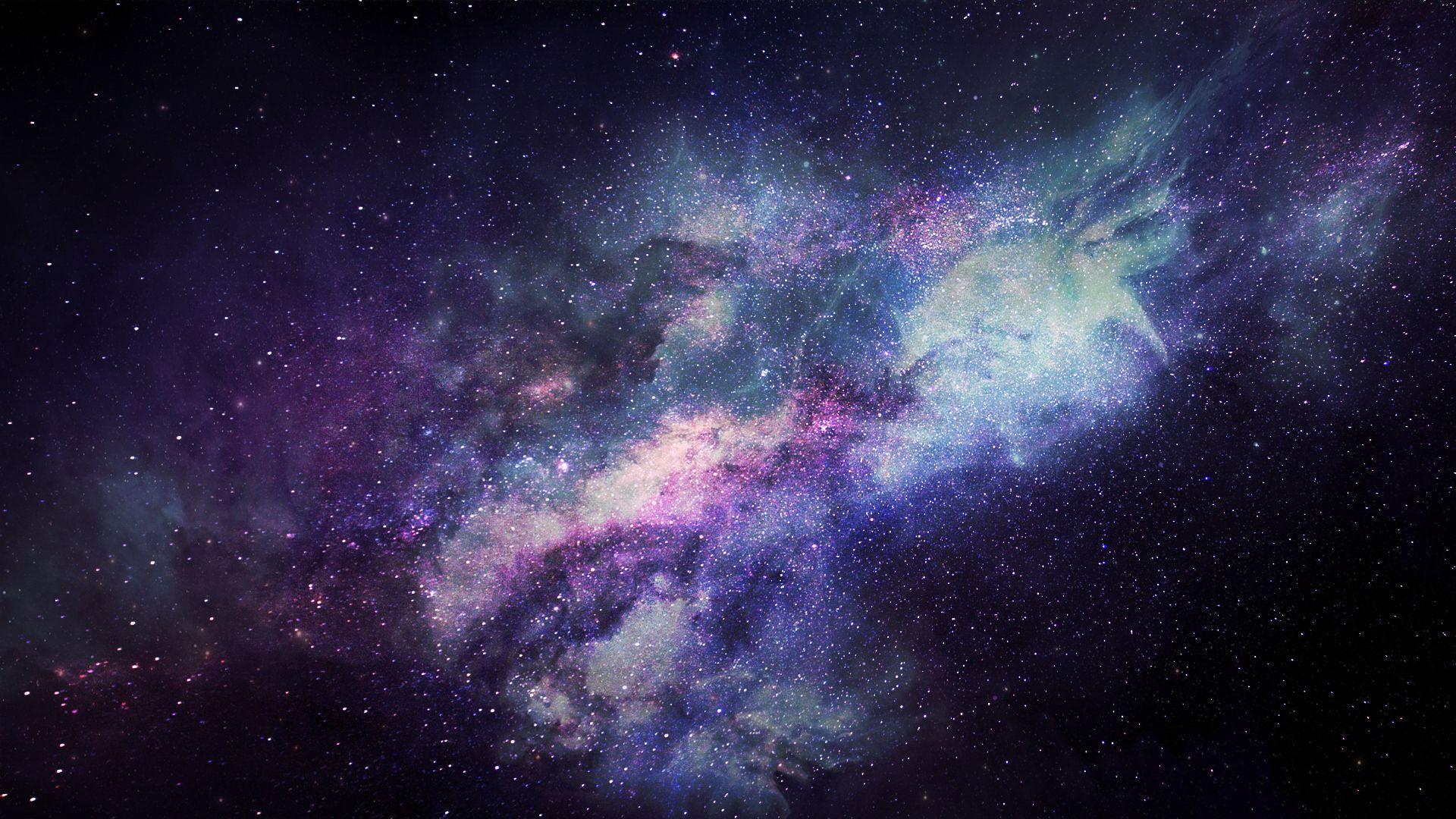 High Resolution Galaxy Background 1920x1080