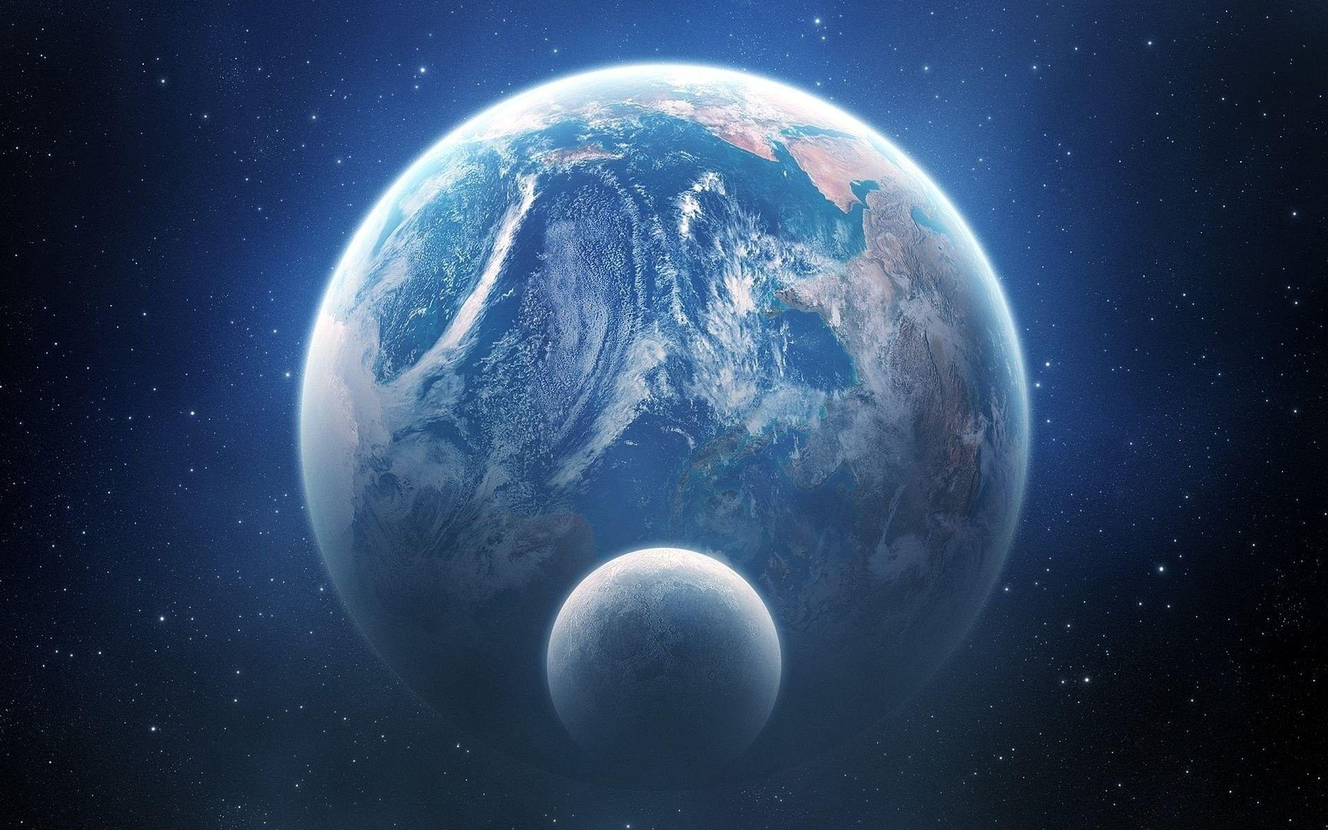1920x1200 Fresh, Art, Planetearth, HD Space Wallpaper, Moon, Space