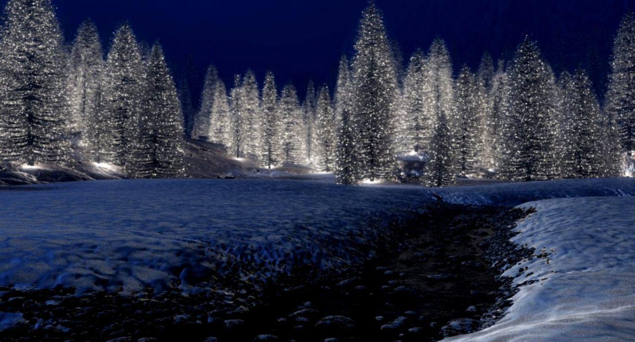 1284x691 Digital Christmas Wallpaper HD