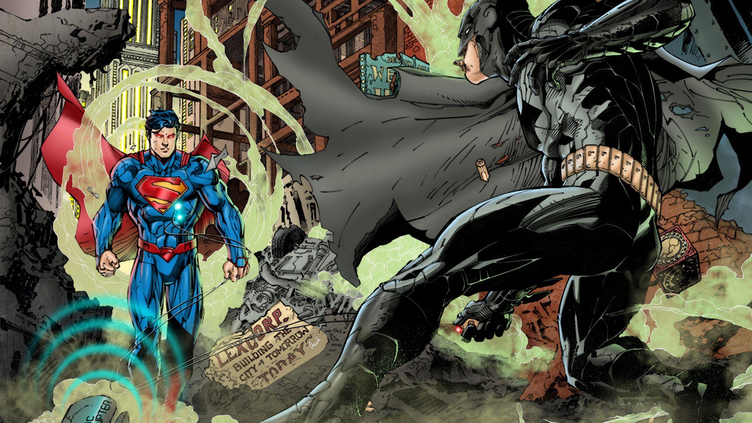 2560x1440 Download 2560x1440 Batman Vs Superman wallpaper
