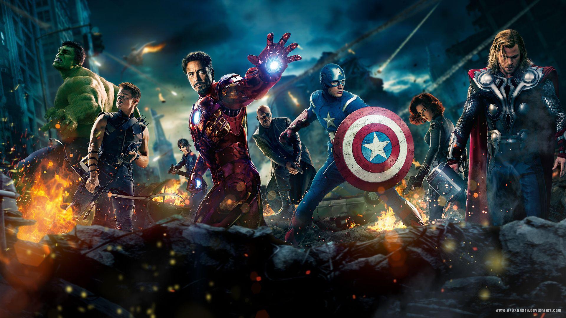 Cool Avengers Wallpapers Top Free Cool Avengers Backgrounds Wallpaperaccess