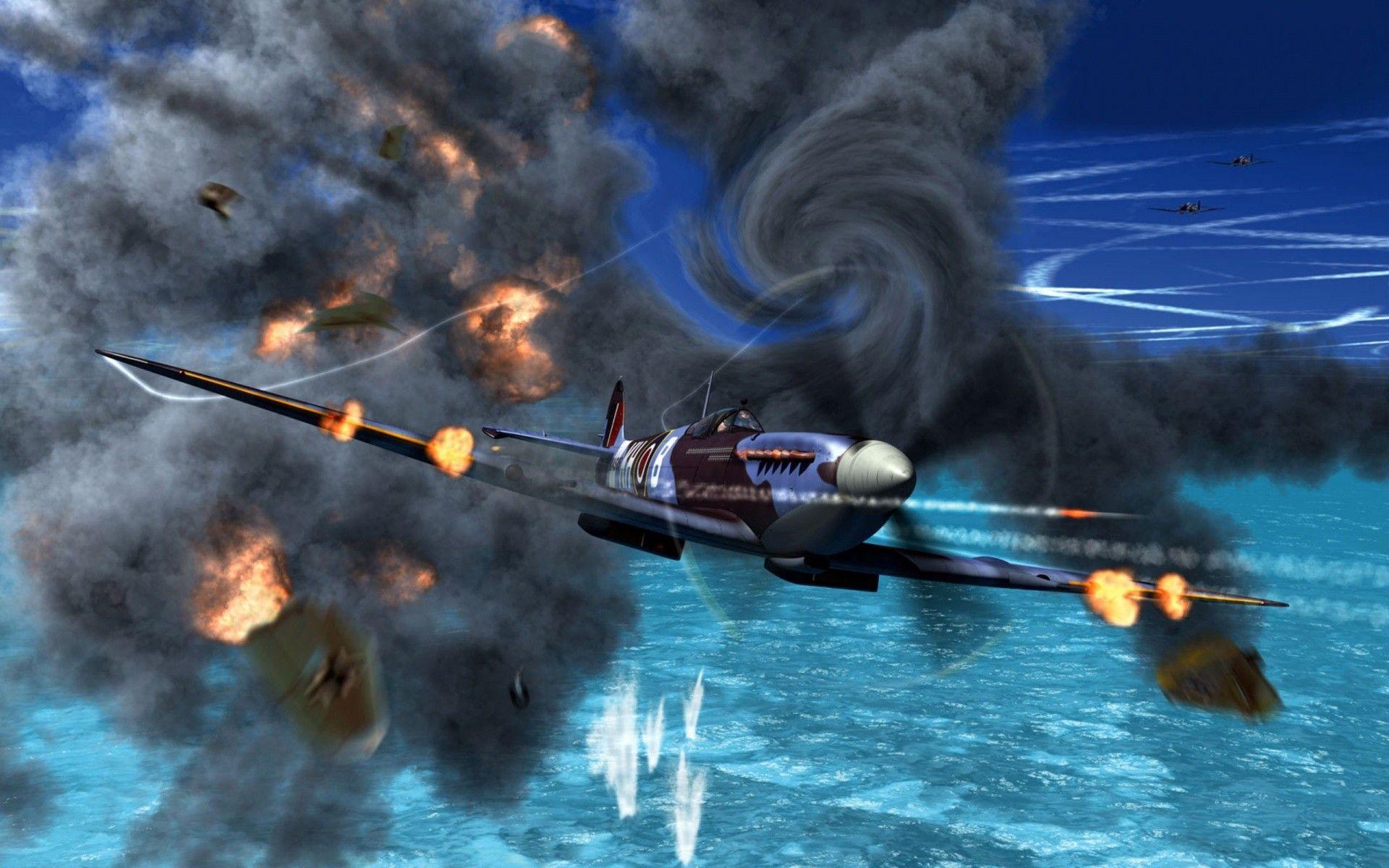 1920x1200 aircraft, Supermarine Spitfire, Spitfire wallpaper
