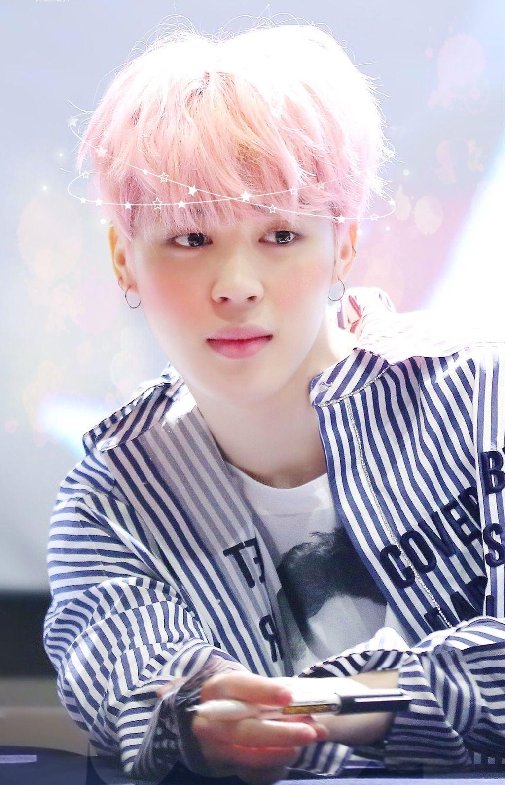 1024x1590 albums of Jimin Pink Hair Wallpaper. Explore thousands