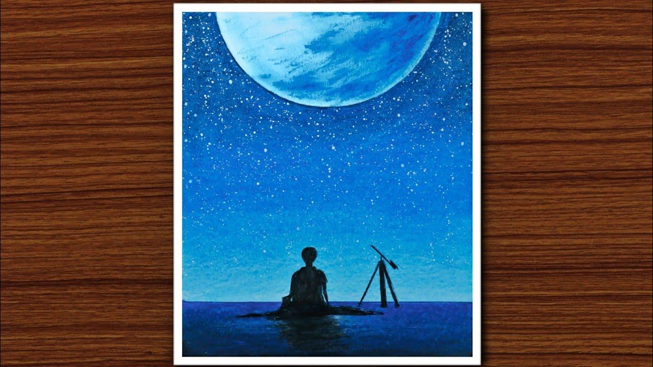 1280x720 Oil Pastel Drawing for Beginners Jimin Serendipity Part 2