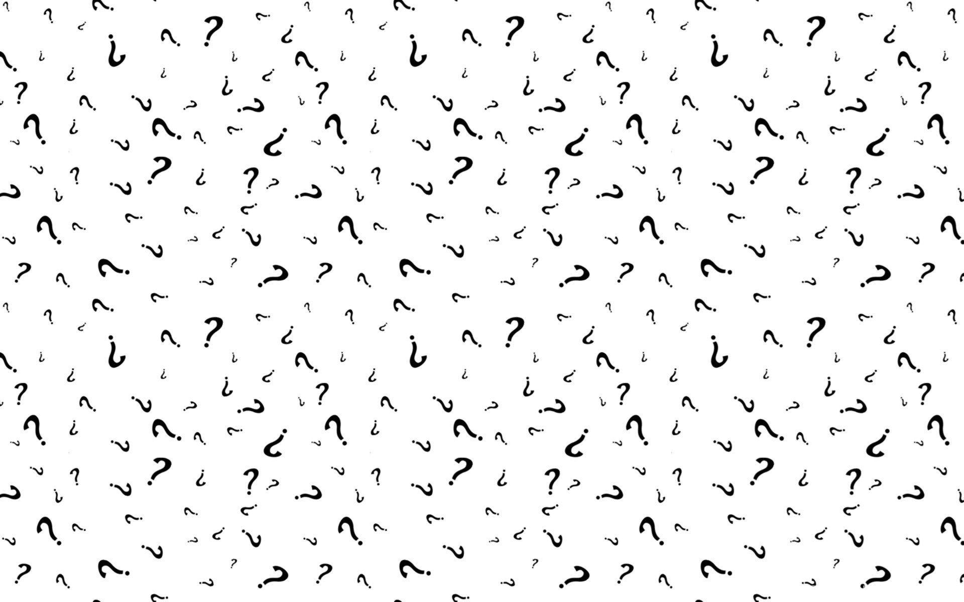 1920x1200 Question Mark Wallpaper