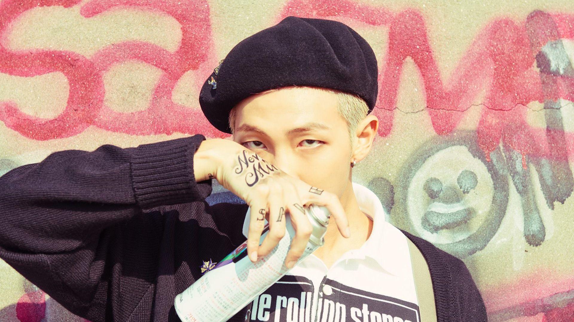 1920x1080 Rap Monster Laptop Wallpaper