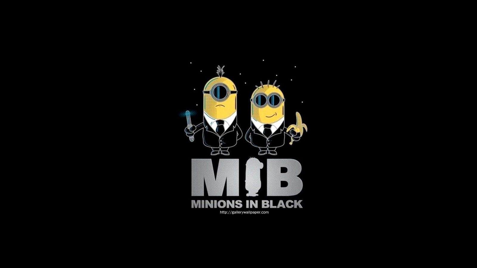 1600x900 Minions, In, Black, Funny, Wallpaper, HD, Lovely, Mini