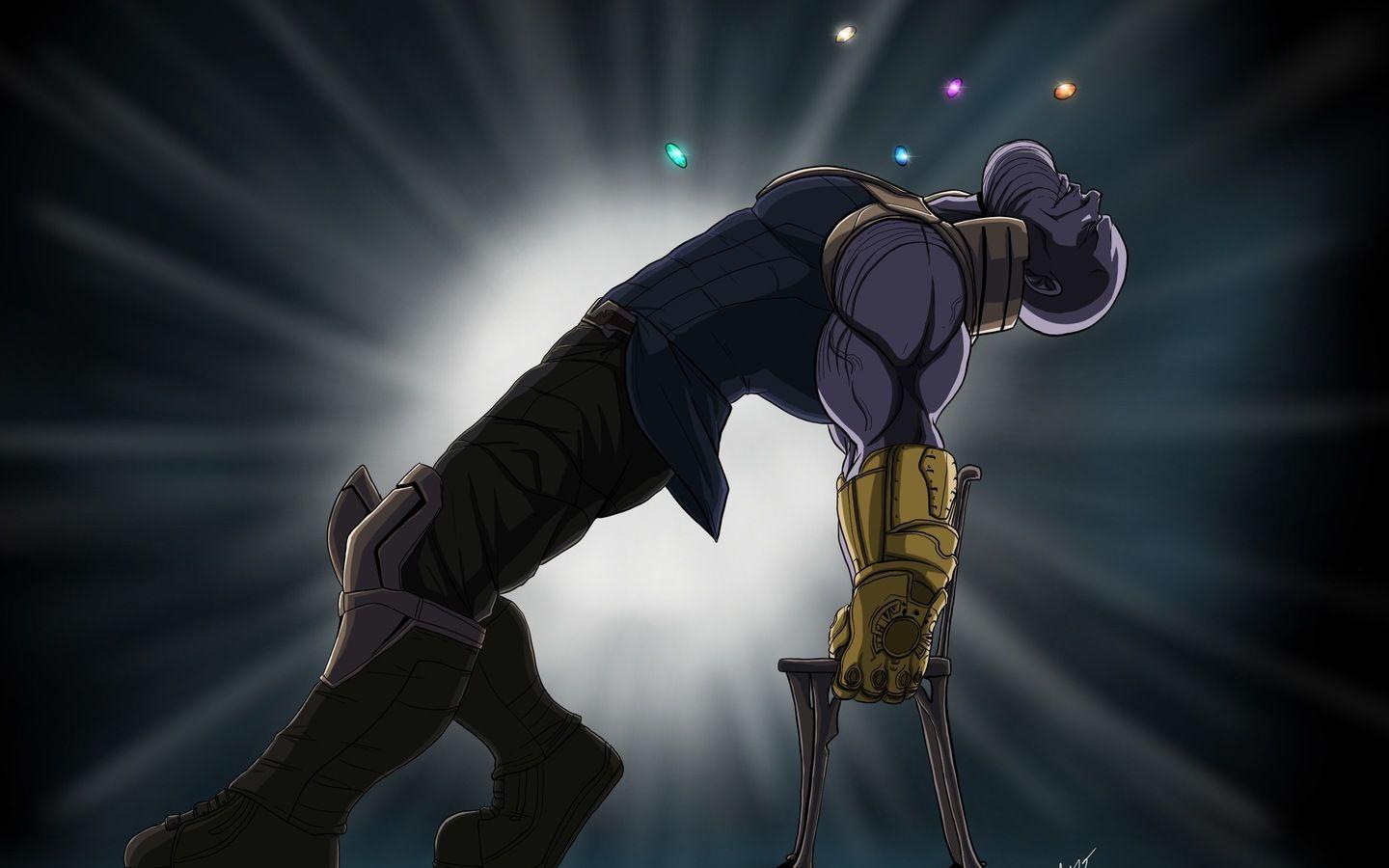 1440x900 Thanos Funny Artwork 1440x900 Resolution HD 4k